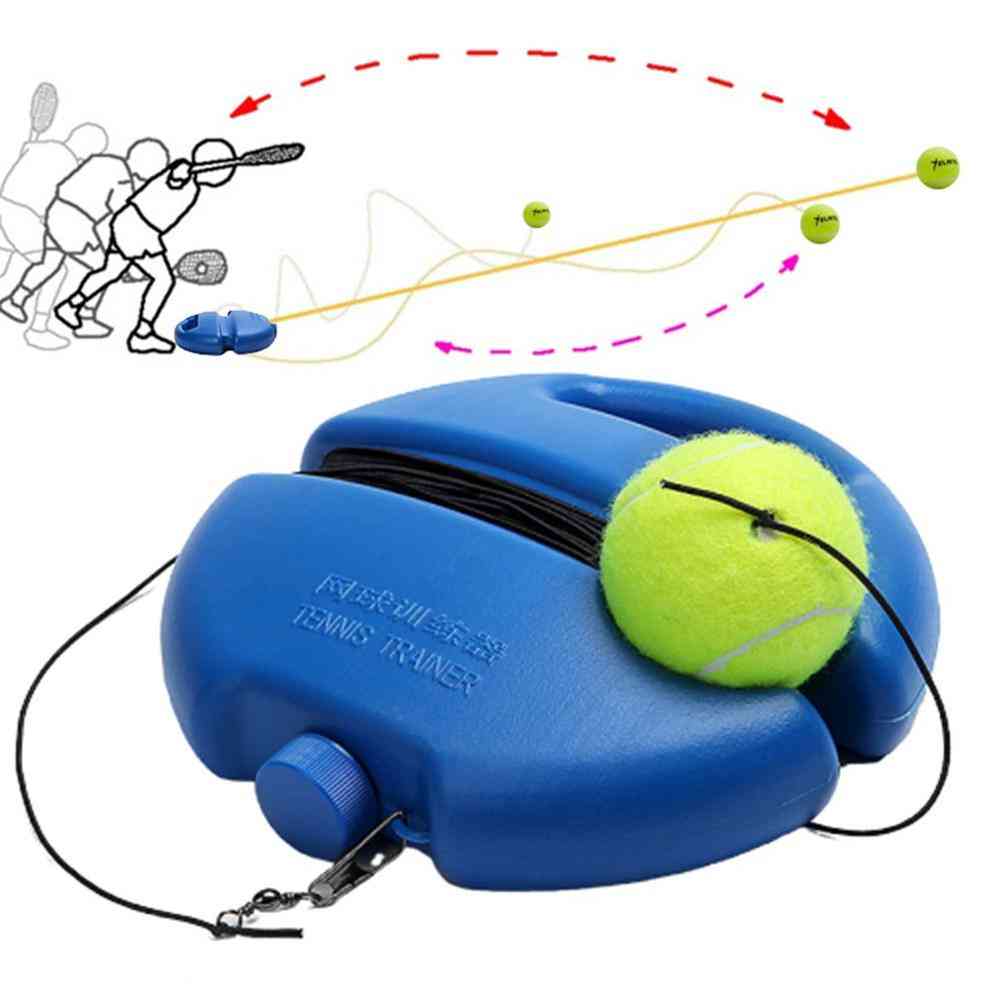 Auto-apprentissage, appareil d'entraînement de tennis simple avec ballon
