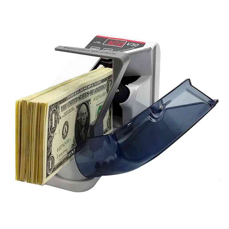Mini Portable Handy Bill Cash Banknote, Counter Money Currency Counting Machine