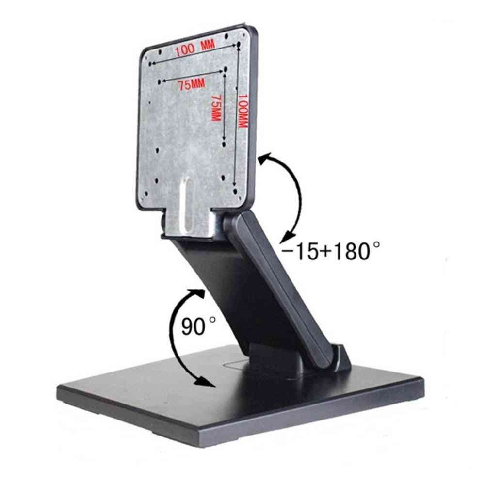 Adjustable Lcd Monitor, Mount Folding Vesa Desk Pos Stand