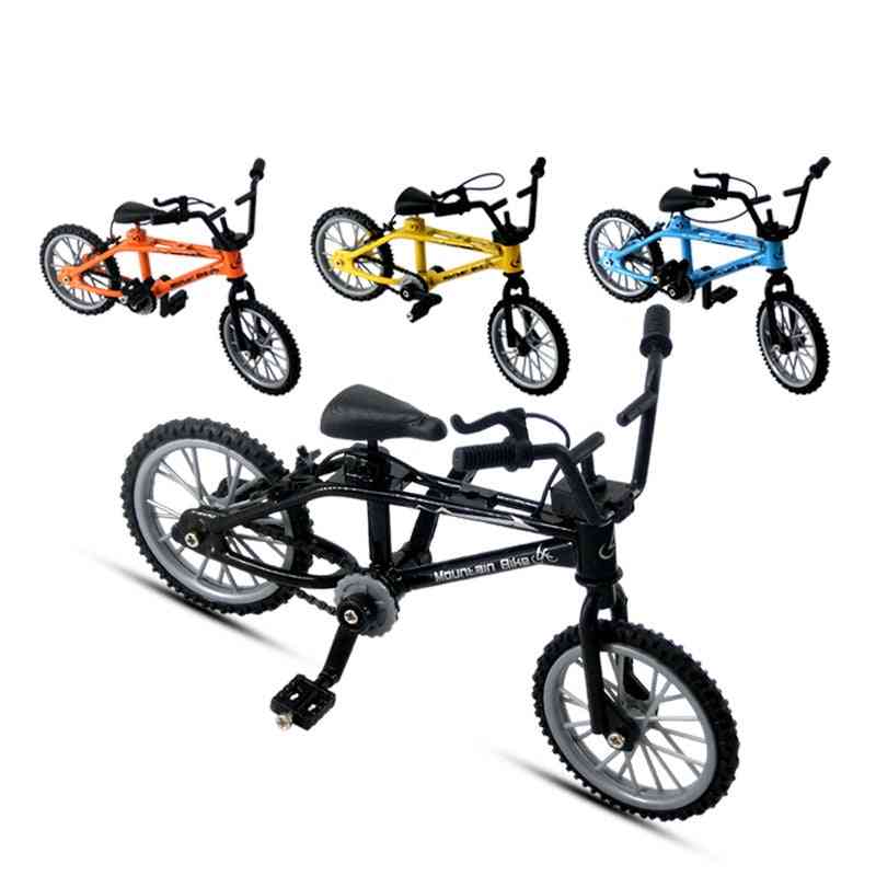 Mini Finger Bmx Set Bike Fans Toy, Alloy Functional Bicycle
