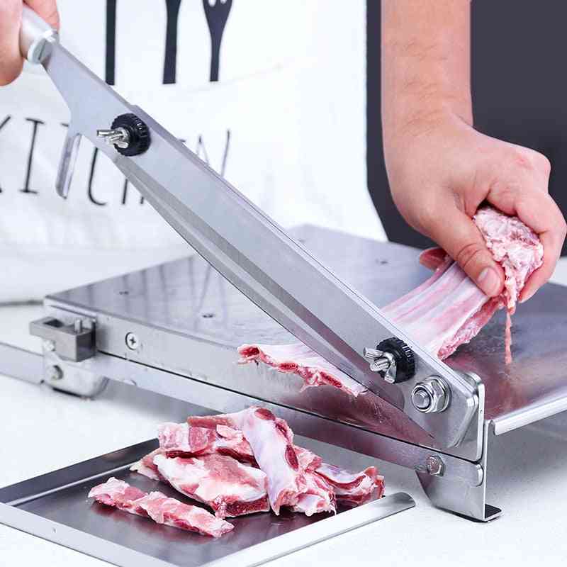 Meat Slicer Bone Cutting Machine, Minced Lamb Cutter