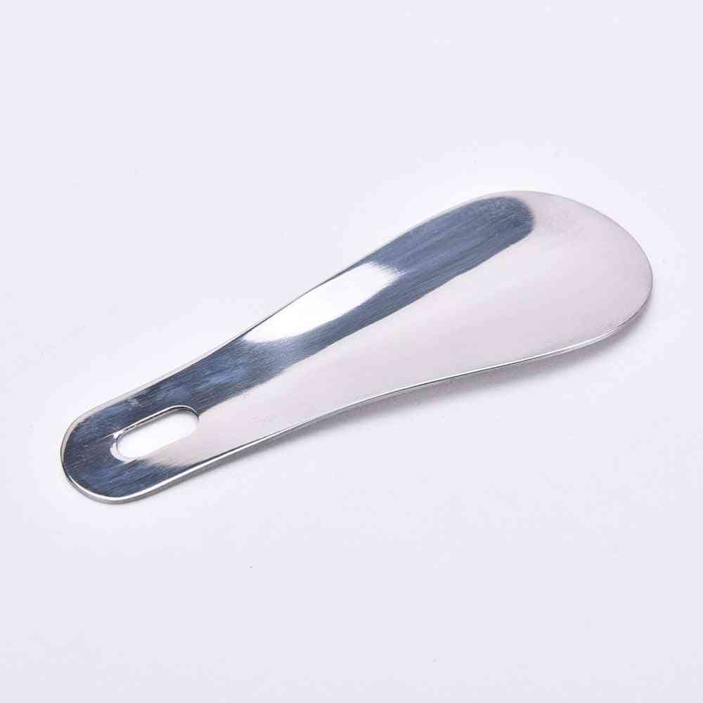 Professional Shiny Metal Shoe Horn Spoon Stainless Steel