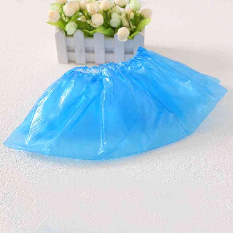 Plastic Disposable Overshoes Shoe Covers, Carpet Protection Floor Protector