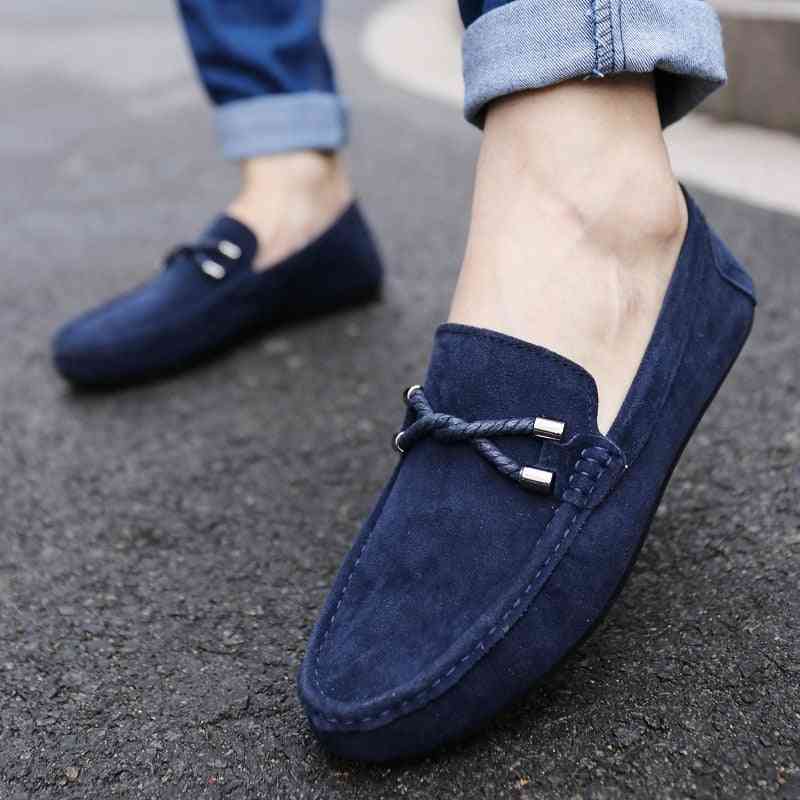 Loafers voor heren in de lente en zomer, comfortabele platte schoenen