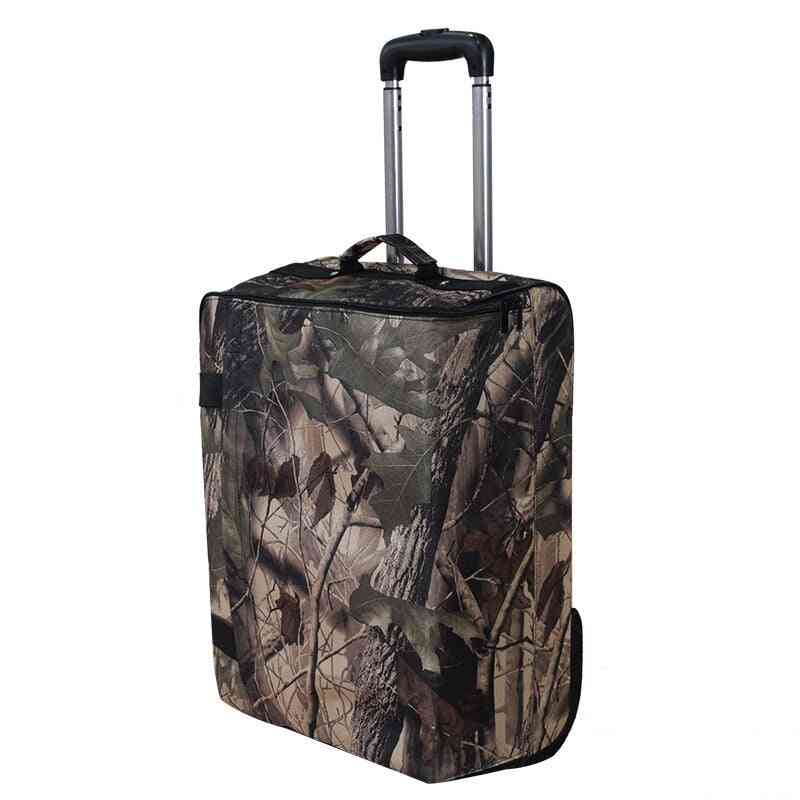 Travel Suitcase Rolling Luggage Oxford Bag Boarding Trolley Case