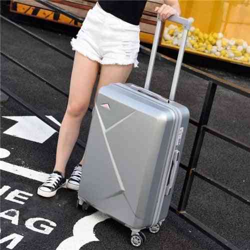 Rolling Luggage Travel Suitcase With Wheels Spinner Trolley Case