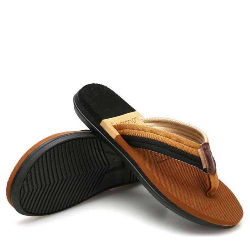 Sommar mode halkfria bilder personlighet strand flip-flop skor för män