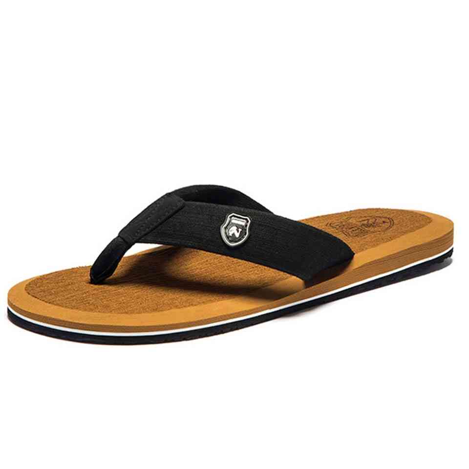 Men Flip Flops Summer Beach Sandals Slippers For Men Non-slip Shoes