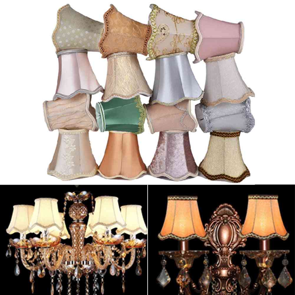 Crystal Wall Fabric Lampshade Style Modern Lamp Cover