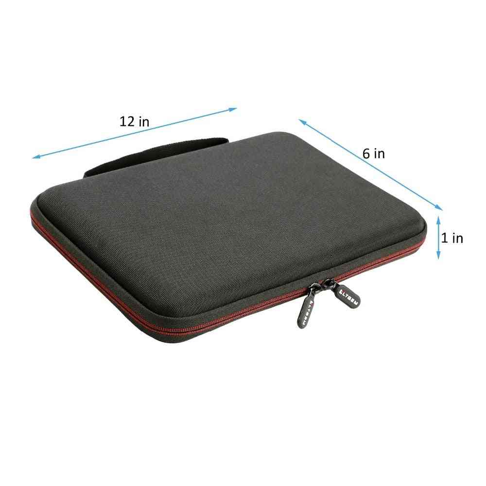 Digital Drawing And Graphics Tablet Storage Case With Mesh Pocket