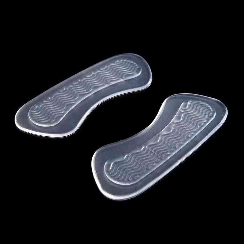 1 Pair Soft Silicone Gel, Heel Inserts Protector - Feet Care Accessories