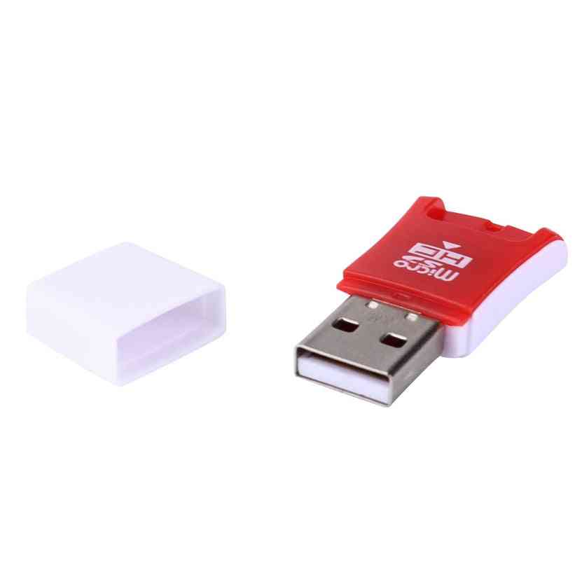 Simplestone höghastighets mini usb 2.0 micro sd tf t-flash-minneskortläsare, adapter