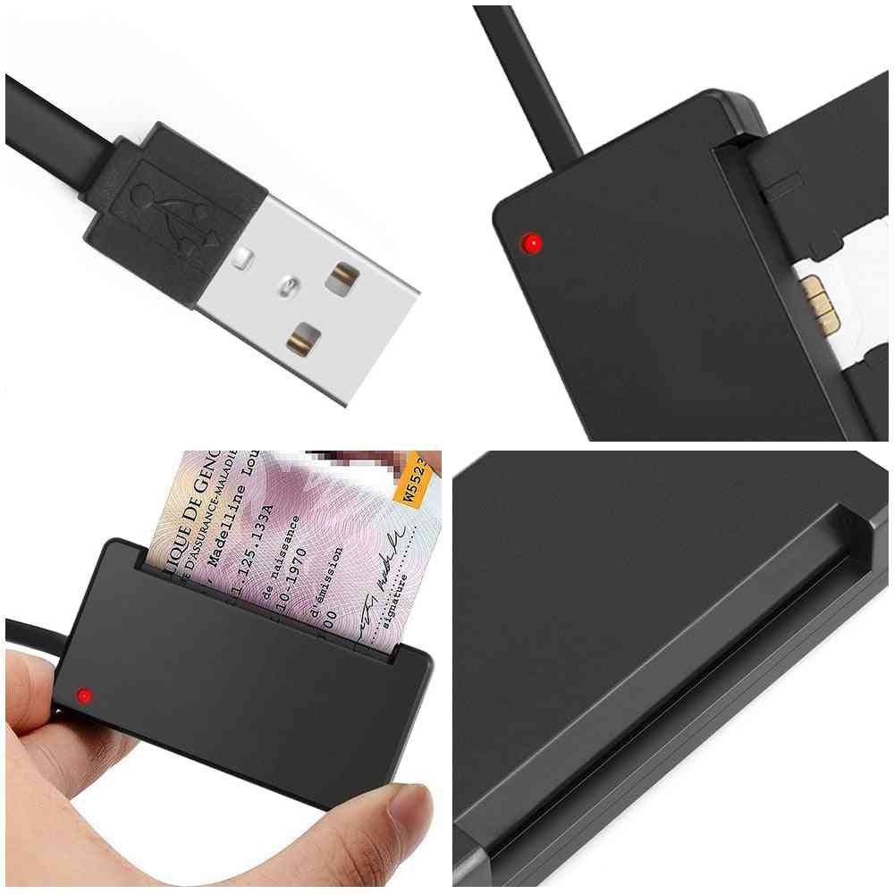 Vše v 1 USB 2.0 čtečce čipových karet