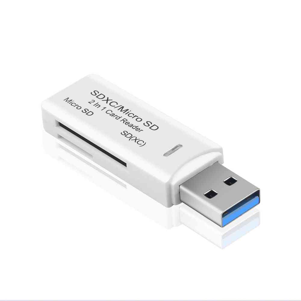 Usb 3.0 Sd/ Micro Sd, Smart Memory Card Reader