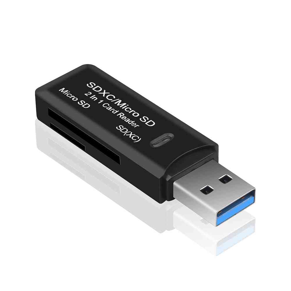 Usb 3.0 Sd/ Micro Sd, Smart Memory Card Reader