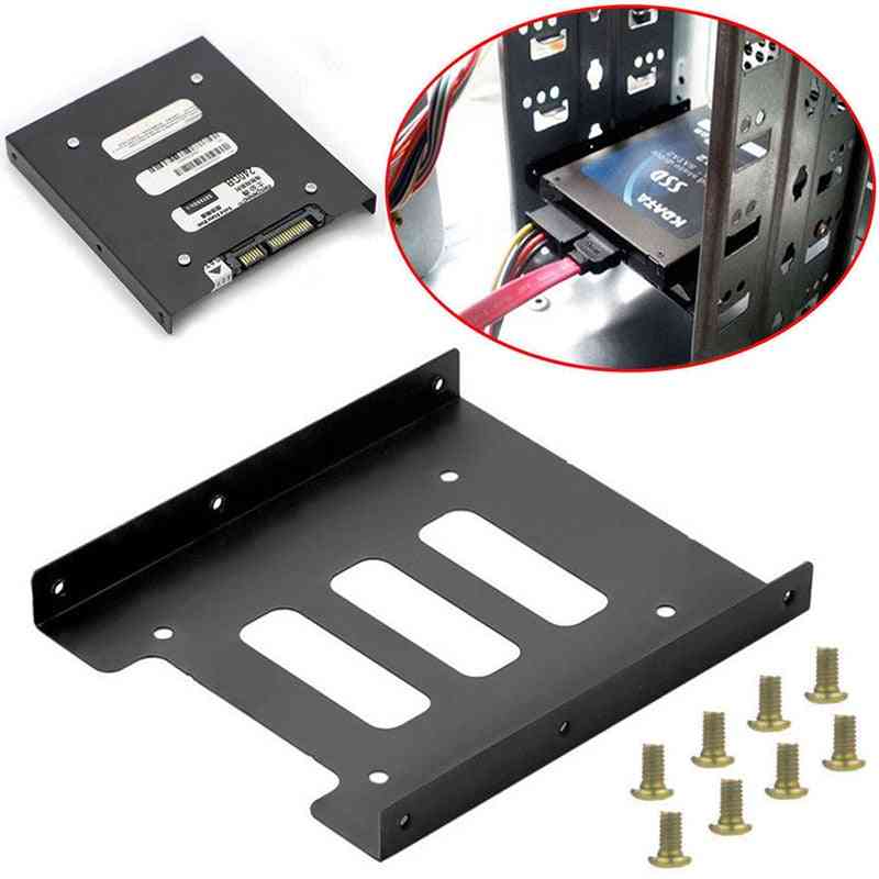 2.5 Inch Ssd Hdd To 3.5 Inch, Metal Mounting, Bracket Dock Hard Drive Holder
