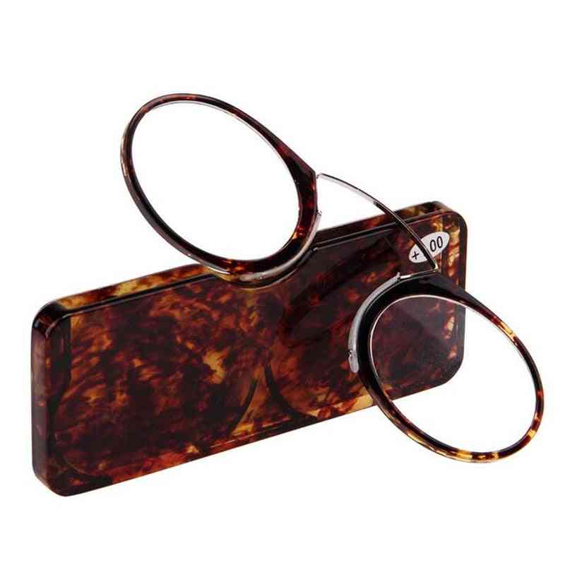 Mini Reading Glasses With Nose Clip