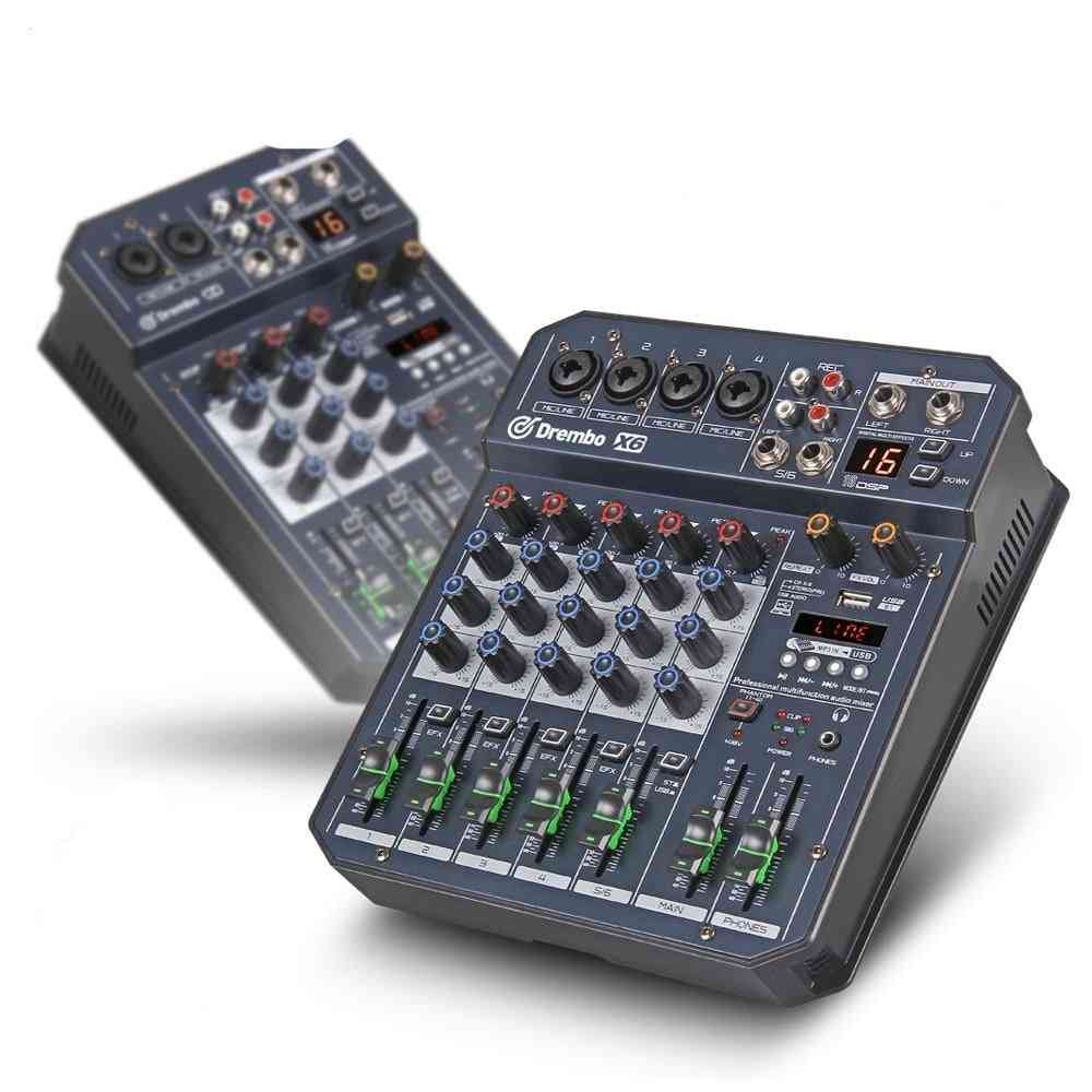 Professional Digital Audio Mixer Syatem With 16 Dsp Sound Effect