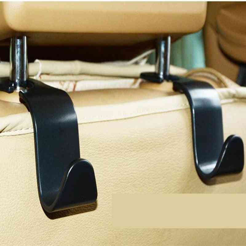 Car Rear Seat Hook, Back Seat Hidden Car Hanger Multi-function Storage Ornaments