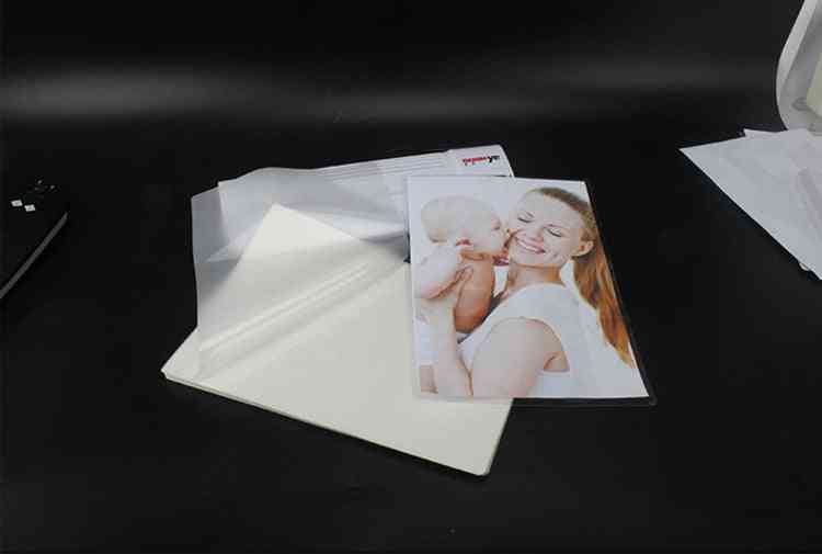 A4 80mic folia do laminowania folia do laminowania / arkusze doskonała ochrona papieru fotograficznego / karty plików / obrazu 50 sztuk / zestaw laminat termiczny