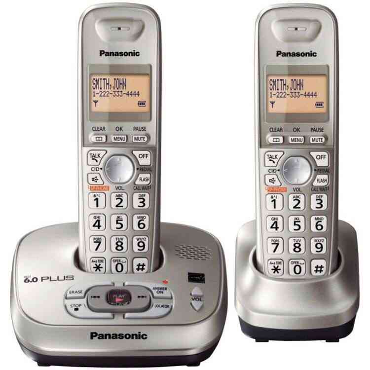 Digital Cordless Telephone With Answer System Machine