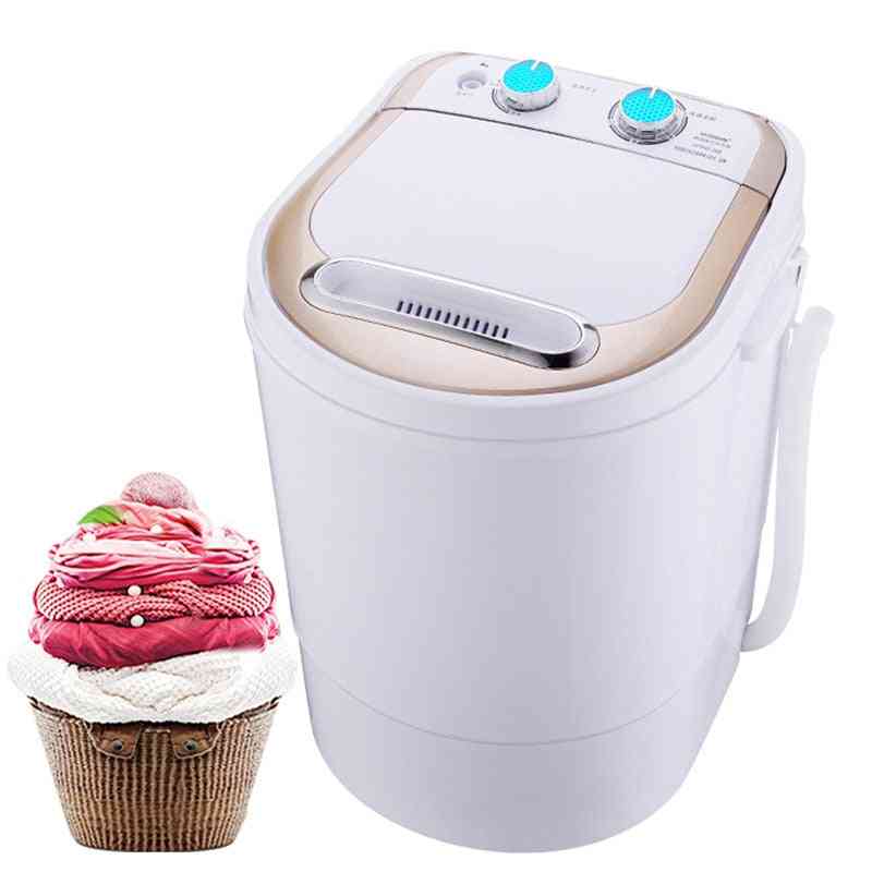 Mini semi-automatische wasmachine met centrifuge
