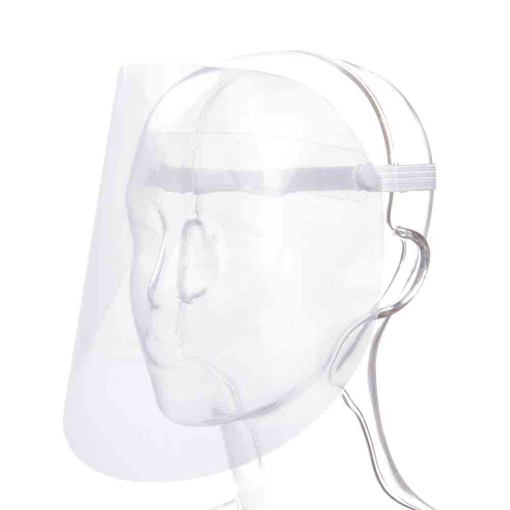 Tiszta átlátszó, állítható teljes arcvédő maszk