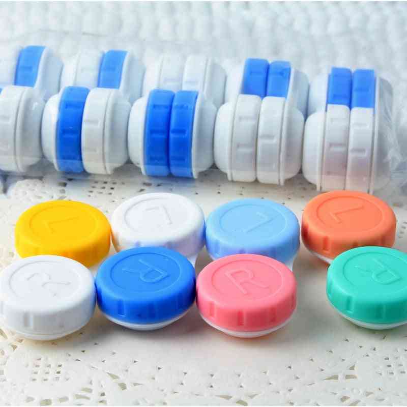 Colored Contact Lenses Case, Holder, Container - Travel Kit