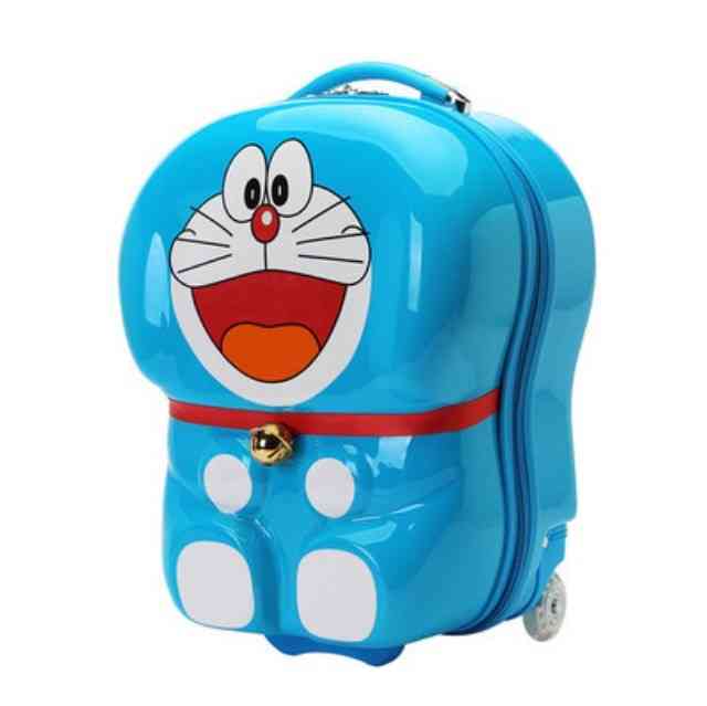 Doraemon trolley reistas met harde schaal