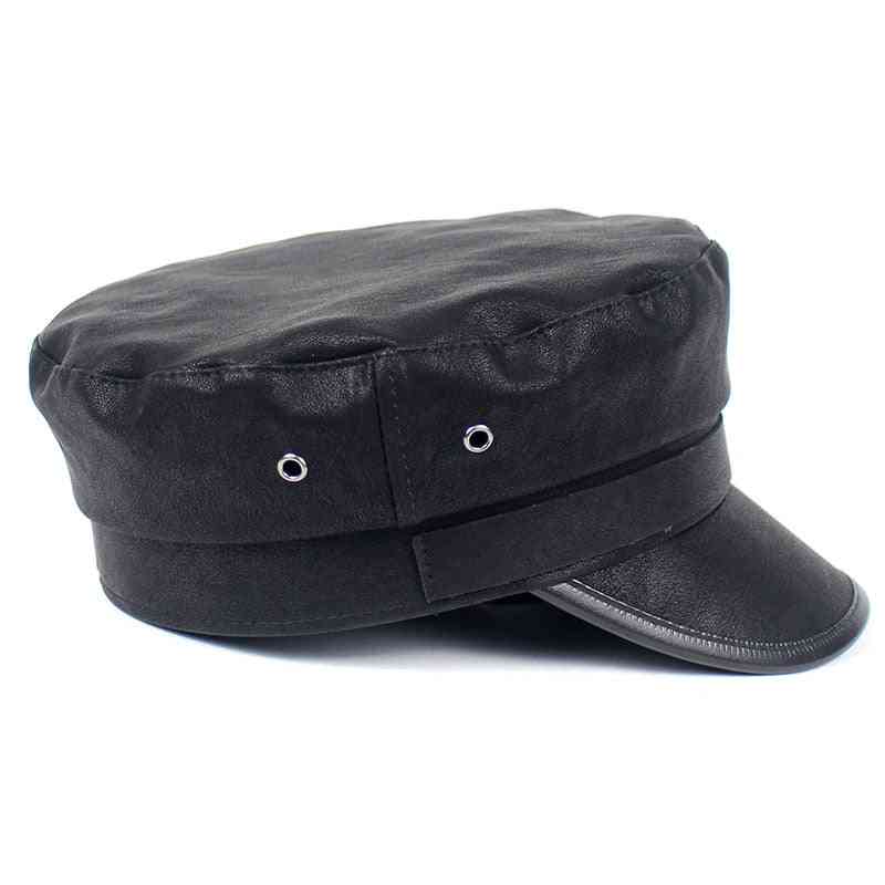Lanxxy vintage hatte, casquette militære hætter