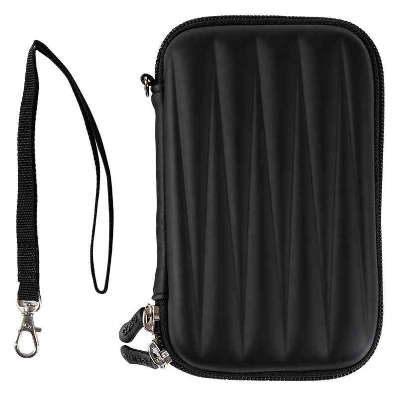2.5 Inch Hdd Bag Hard Disk Case Zipper Pouch /mini Powerbank Eva Box Carrying Case