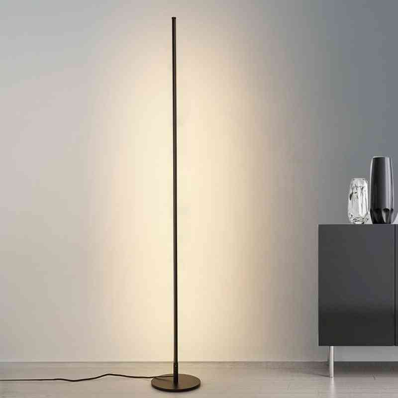 Moderna lampada da terra a led, lampada da comodino decorazione angolare