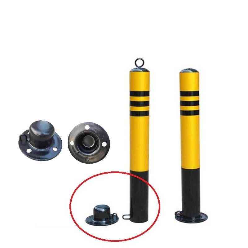 Road Construction Steel Round Pipe, Active Traffic Pile Post With Spiral Bottom