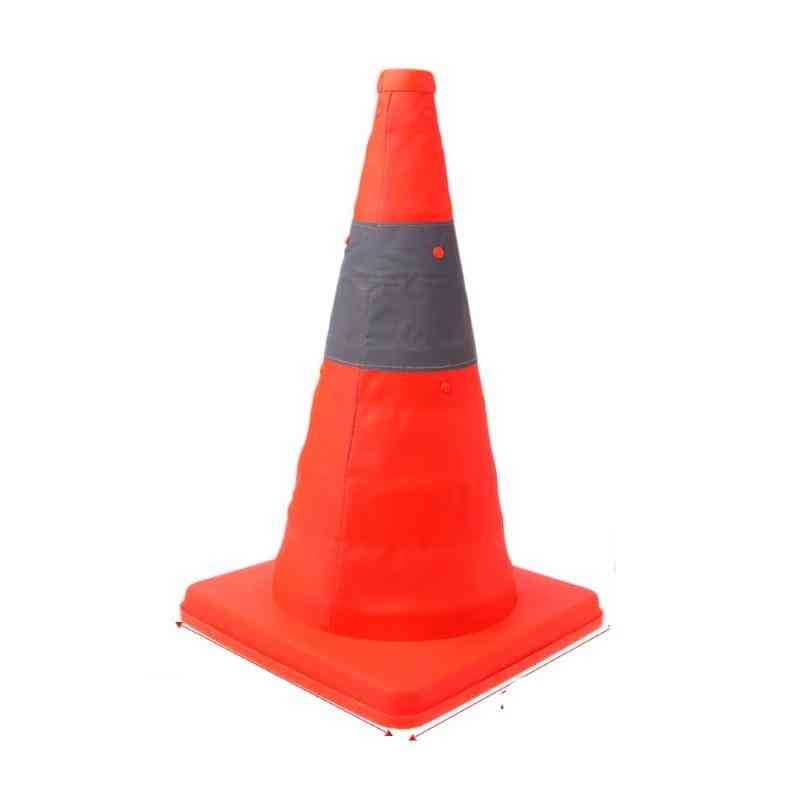 Folding Road Safety, Warning Sign, Traffic Cone, Reflective Tape