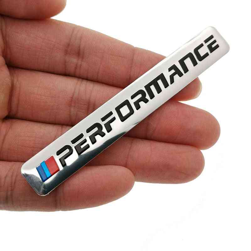 Refined Design Power Performance Decal Logo Badge For Cars