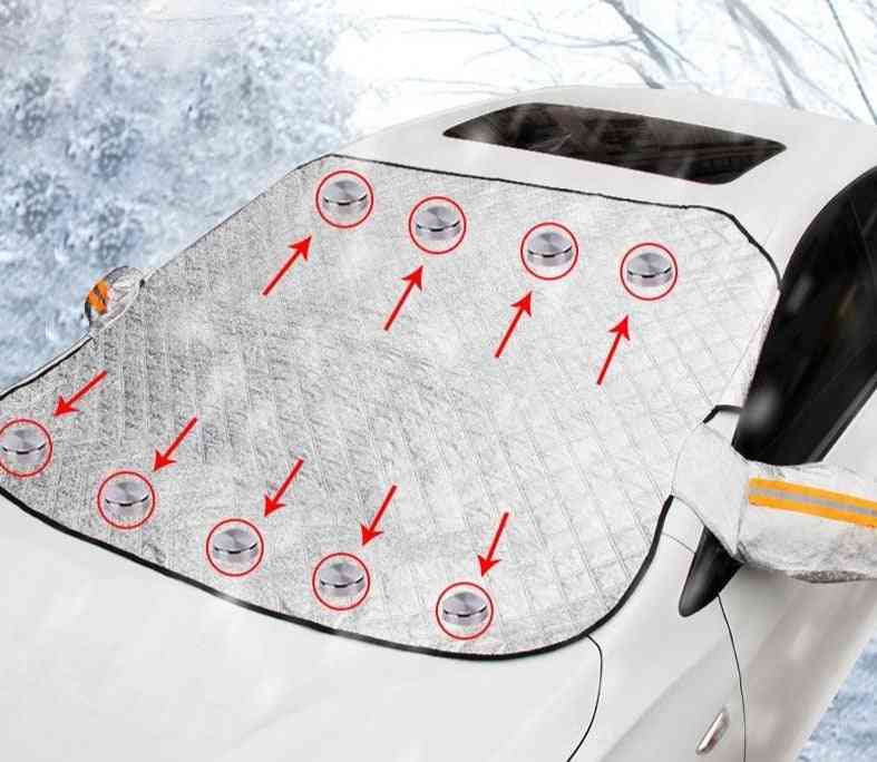 Windshield Sunshade Outdoor Waterproof Anti Ice Frost Auto Protector Cover