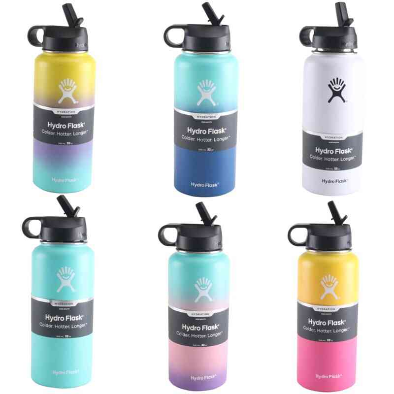 Flask Straw Lid Vsco/ Insulated Water Bottle