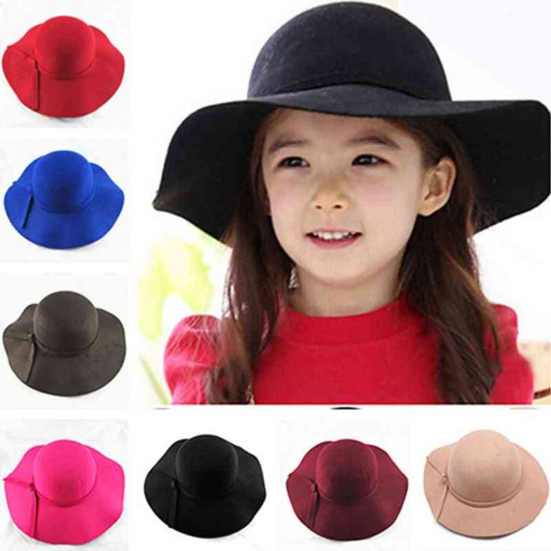 Djevojački šeširi, fedora poliester, klopka za sunčanje sa širokim obodom, disketna kapa za sunčanje