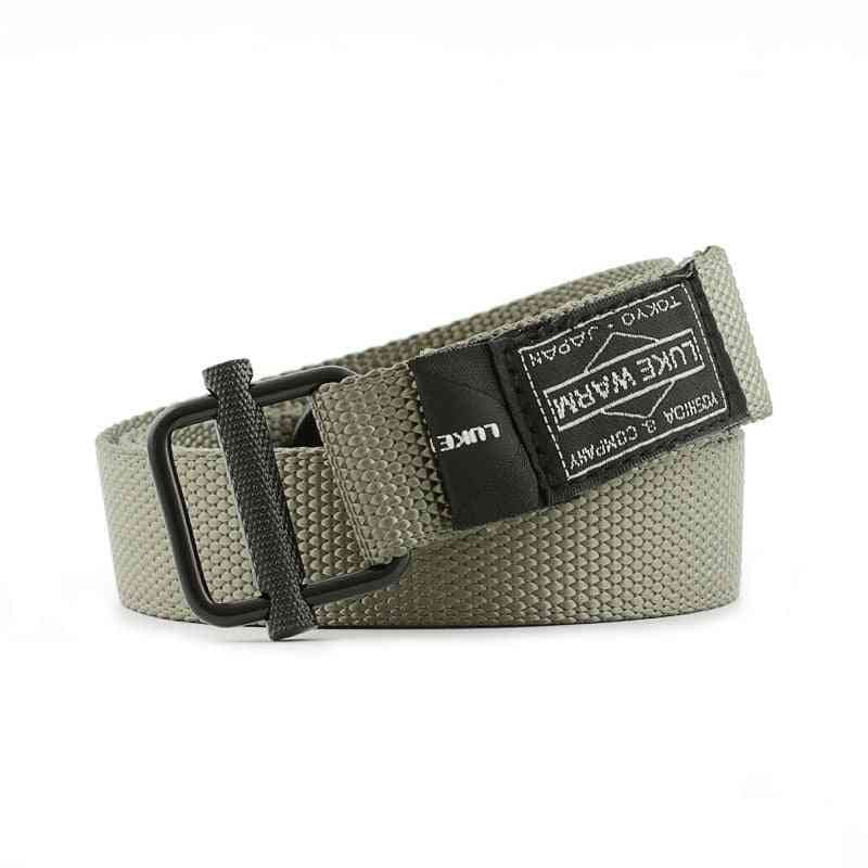 Army Combat Waist Belt For Jeans, Lukewarm Nylon Tactical Metal Buckle