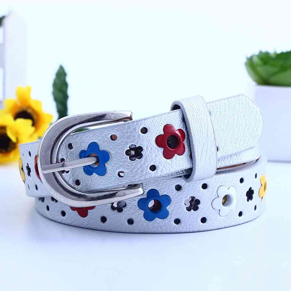 Fashion Hollow Butterfly Flowers Waist Belt For Kids