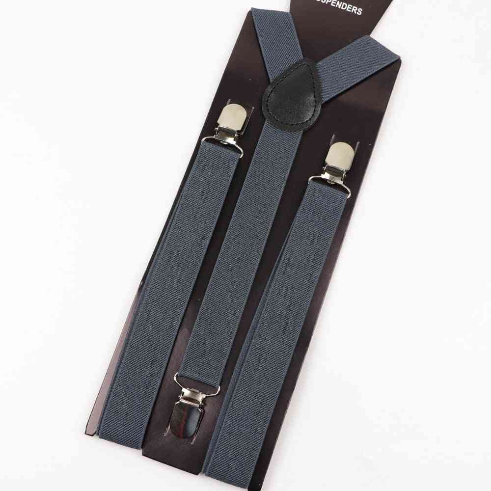 Suspender Polyester Y-back Adjustable Elastic Belt