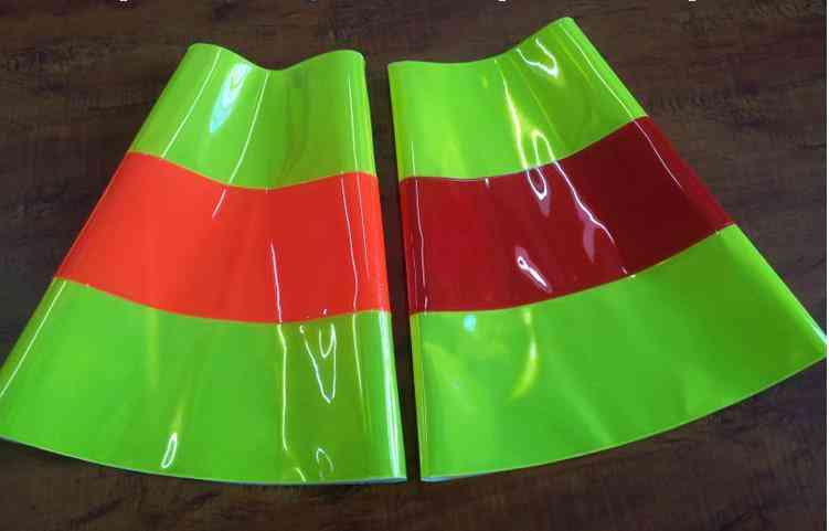 Reflective Road Cone, Pvc Traffic Safety, Protective Warning Sleeve