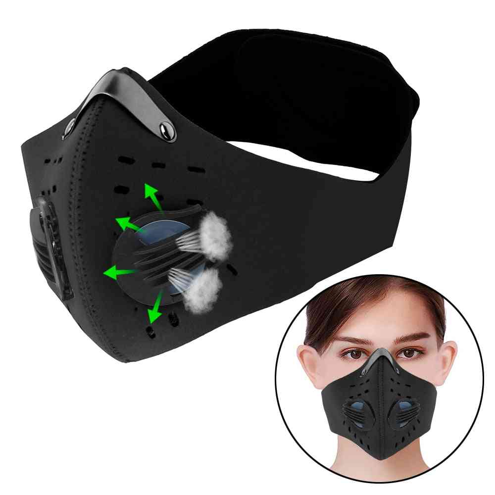 Breathing Valve, Protective Mask - Anti-pollution, Cycling Mask With Filter