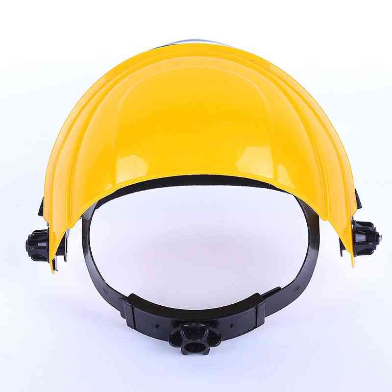 Støvtæt maske gennemsigtig, pvc-sikkerheds ansigtsskærme, skærm reserve, visir hoved hjelm
