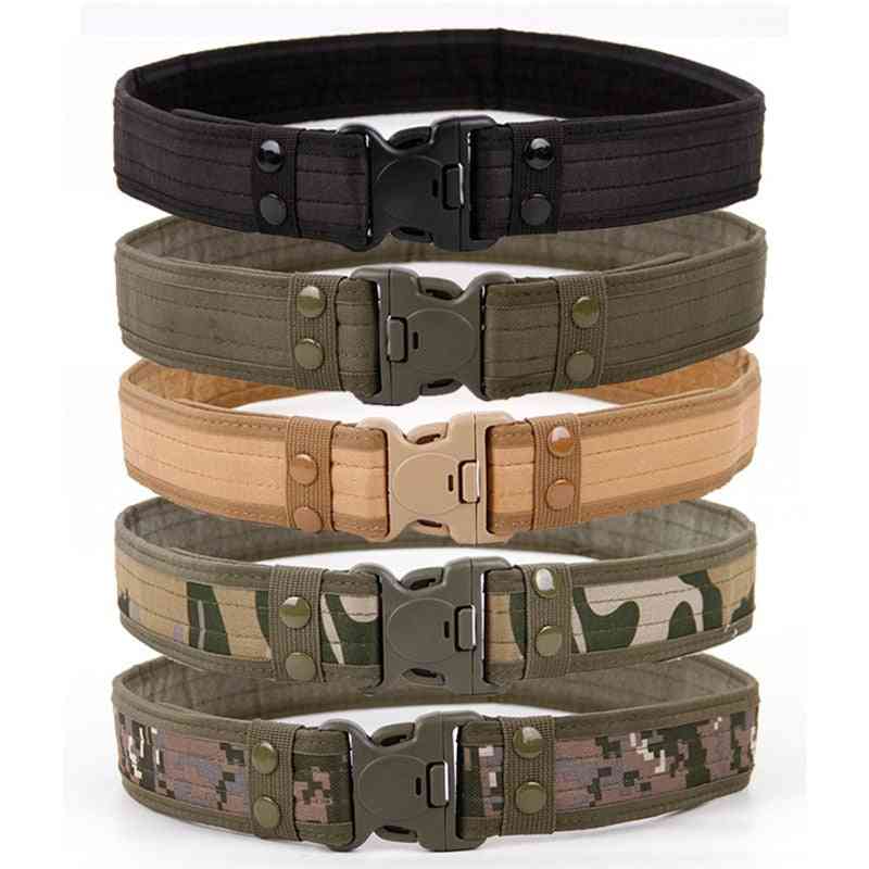Army Style Combat Quick Release Tactical Belt