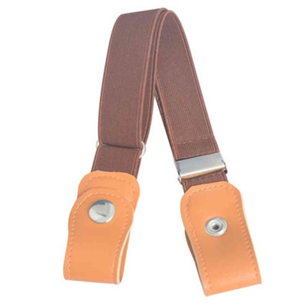 Children's Elastic Belt Without Trace Invisible Belts Prevent Pants From Falling Buckle