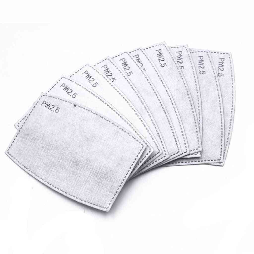 52pc Pm2.5 Activated Carbon Filter - Protective Face Mask