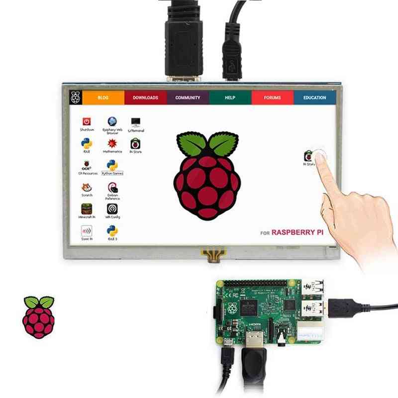 5 Inch Lcd Touch Screen Raspberry Pi, Display 800x480