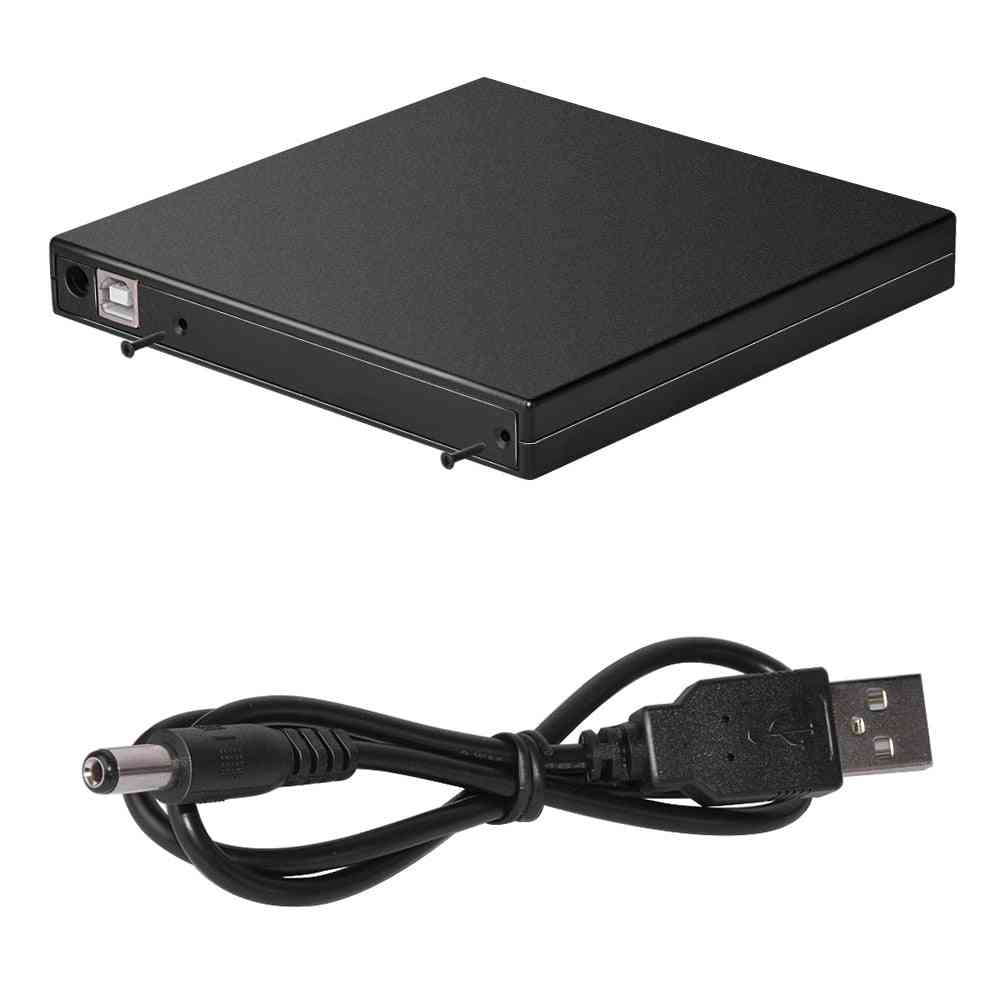 External Usb 2.0 Enclosure Case For 12.7mm Sata Optical Cd/dvd Drive