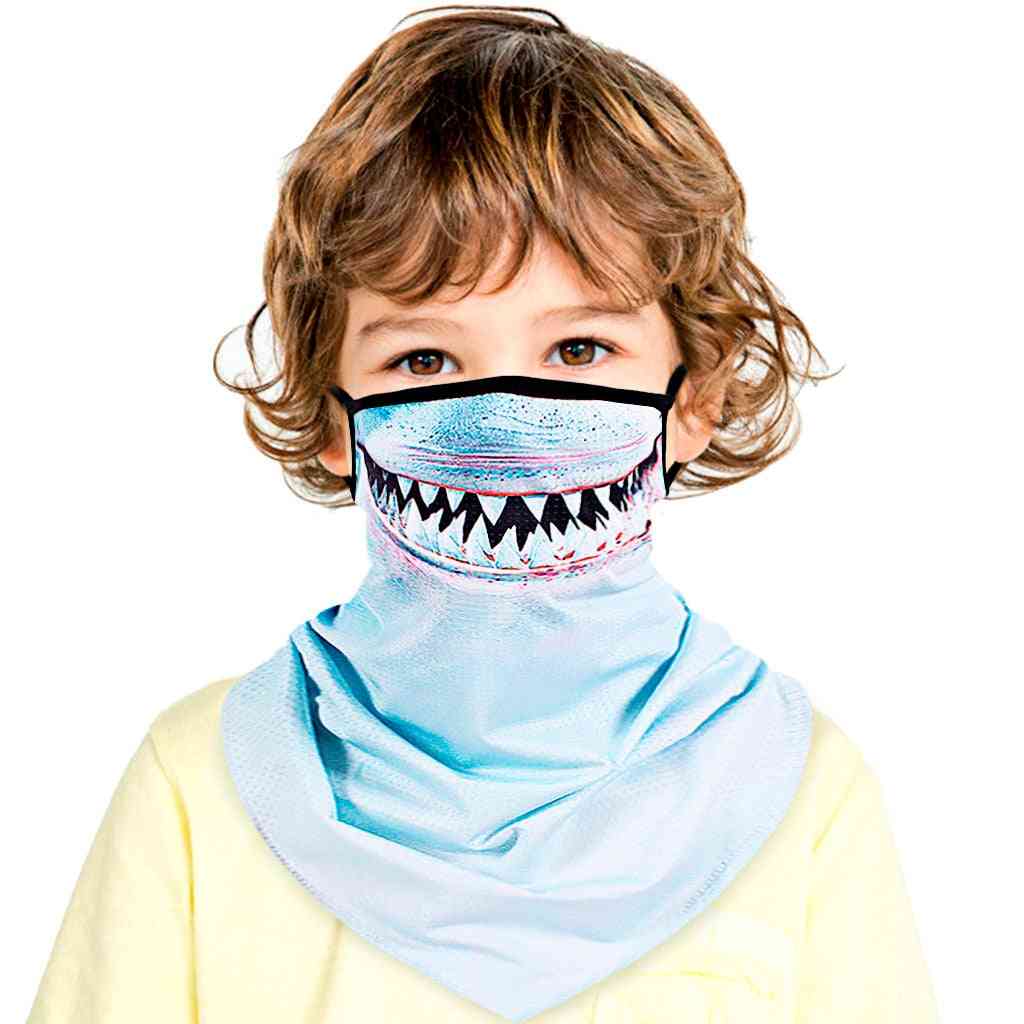 Børn unisex rave bandana, hals gamacher, tube hovedbeklædning ansigt tørklæde